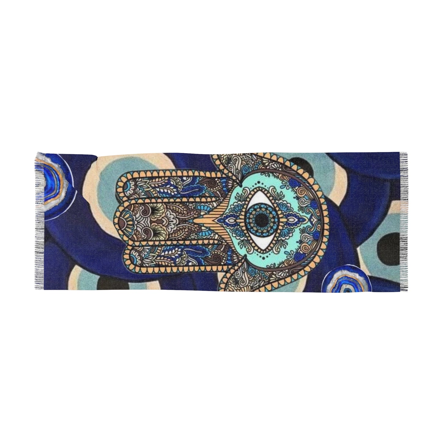 Evil Eye - Light Scarf